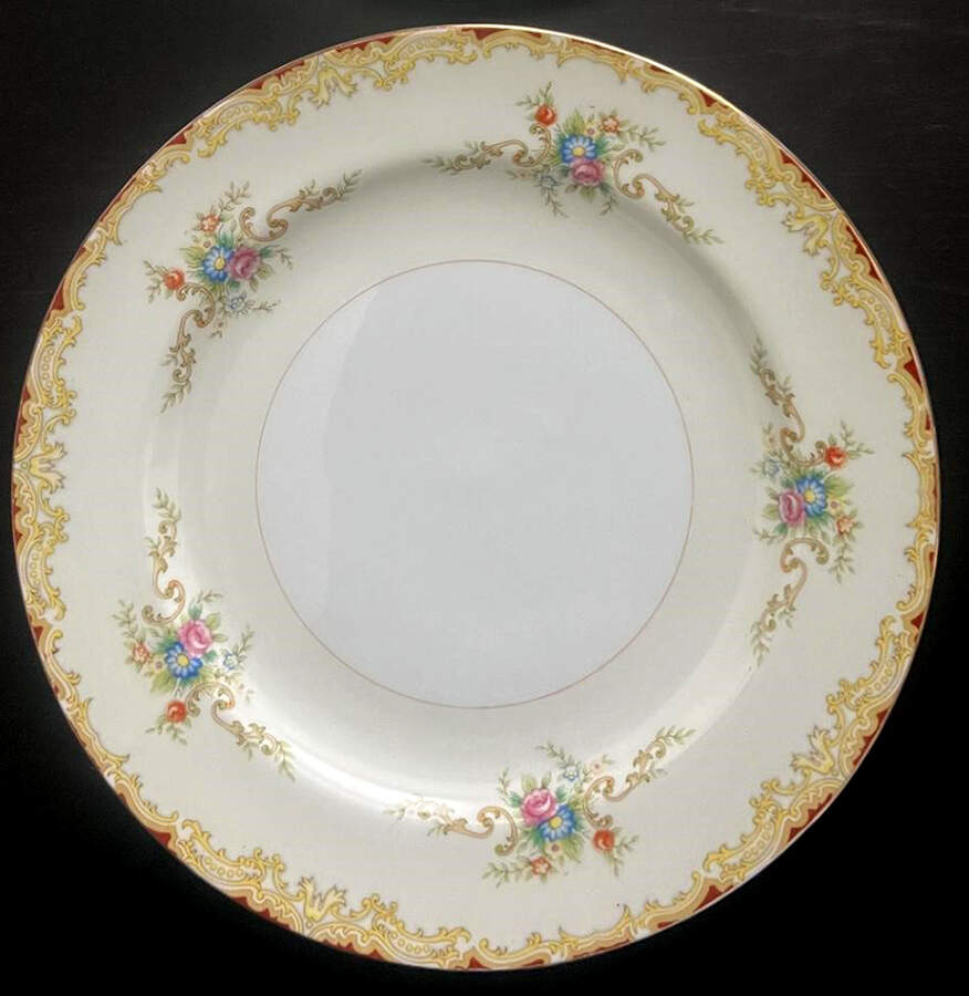 PRJ7 Dinner Plate by Princess (Japan)-1