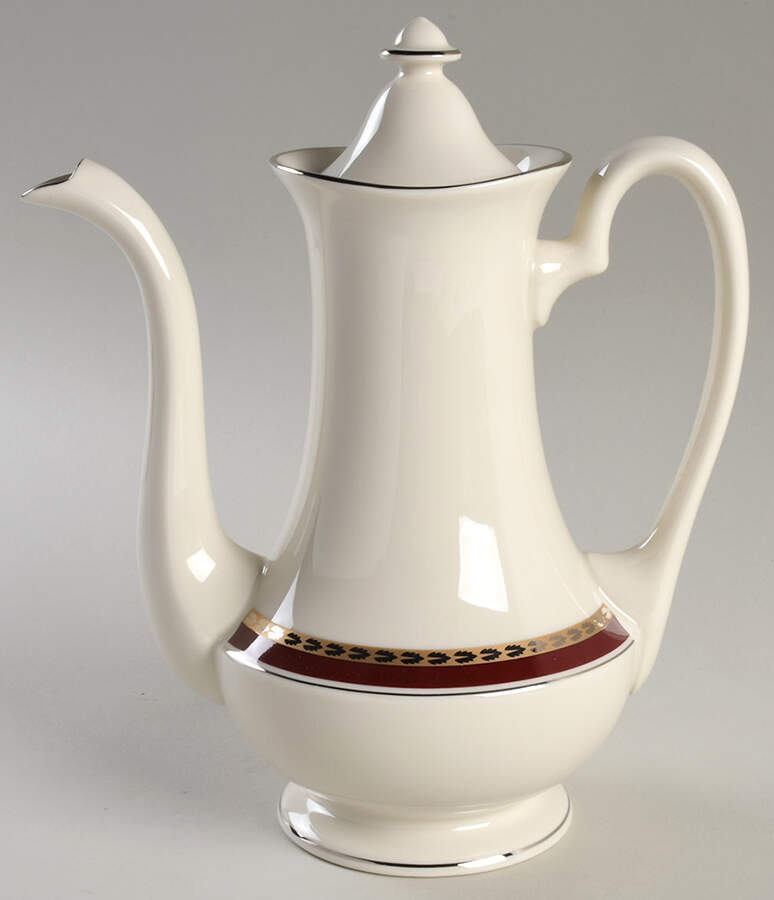 Chateau Tea/Coffee Pot & Lid by Pickard-1