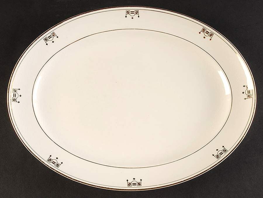 POP125 13" Oval Serving Platter by Pope Gosser-1