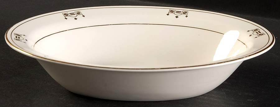 POP125 9" Oval Vegetable Bowl by Pope Gosser-1