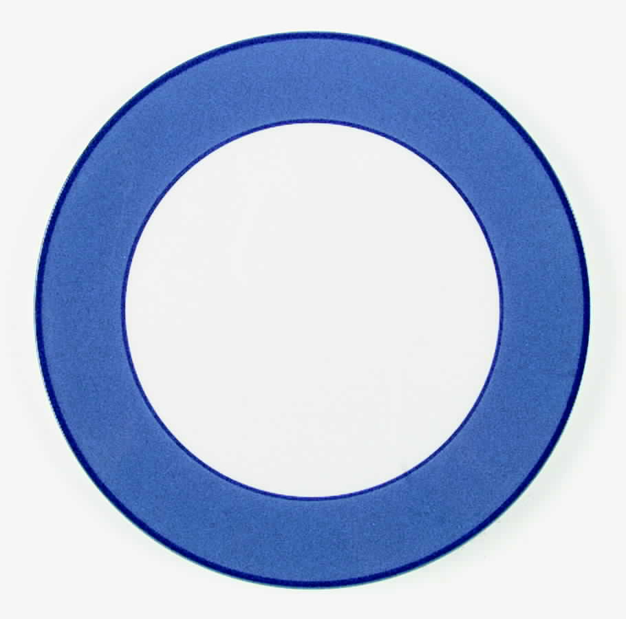 Spa Medium Blue (Coupe) Dinner Plate by Pagnossin-1