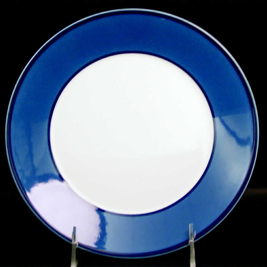 Spa Medium Blue (Coupe) Salad Plate by Pagnossin-1