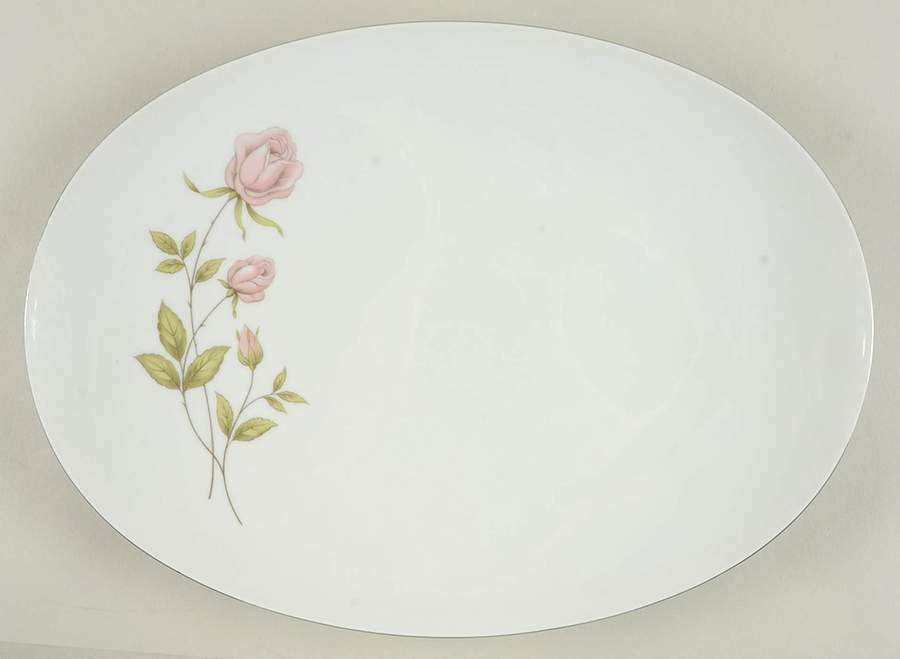 Cotillion 15" Oval Serving Platter by Prudential-1