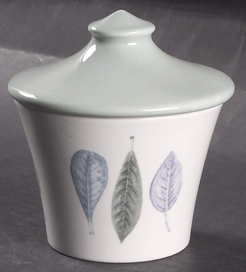 Seasons Leaves Sugar Bowl & Lid by Portmeirion-1