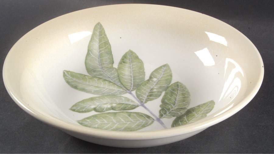 Seasons Leaves 8" Individual Pasta Bowl by Portmeirion-1