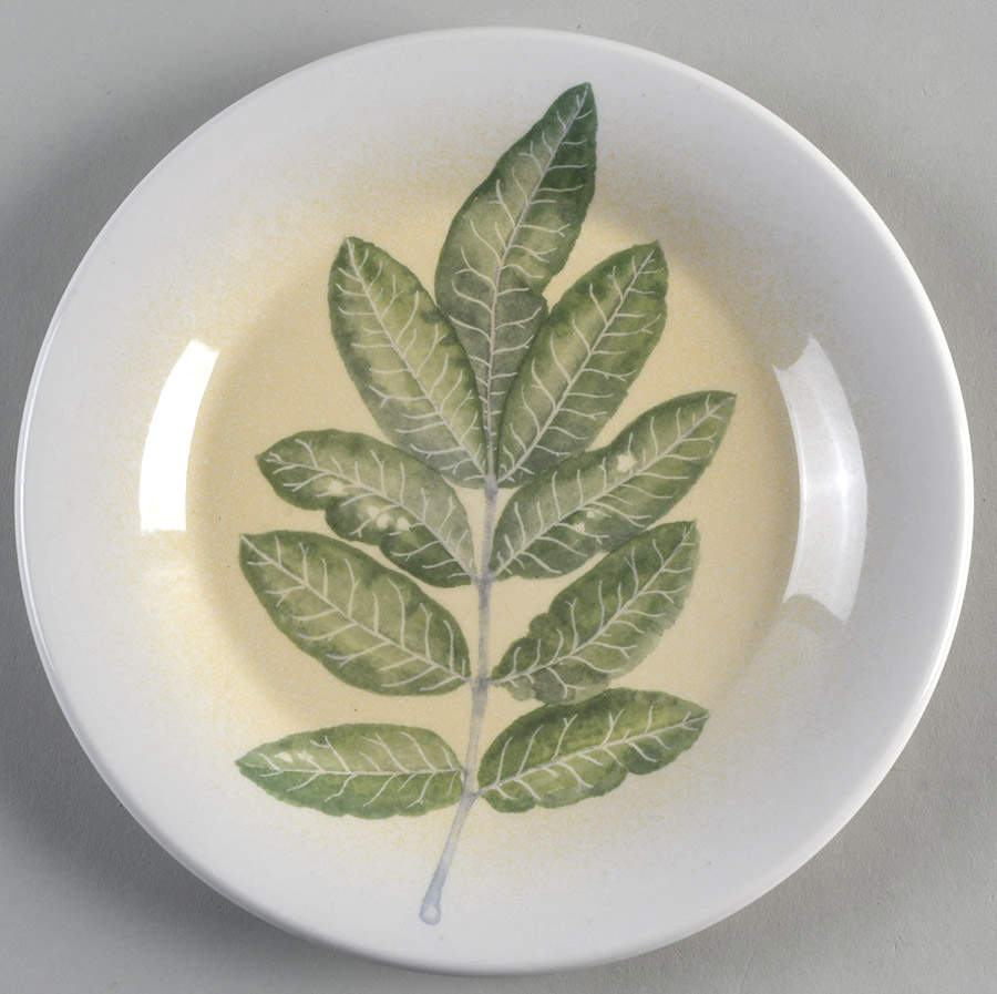 Seasons Leaves Salad/Dessert Plate by Portmeirion-1