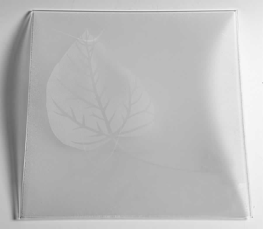 Seasons Leaves 11" Glassware Square Platter by Portmeirion-1