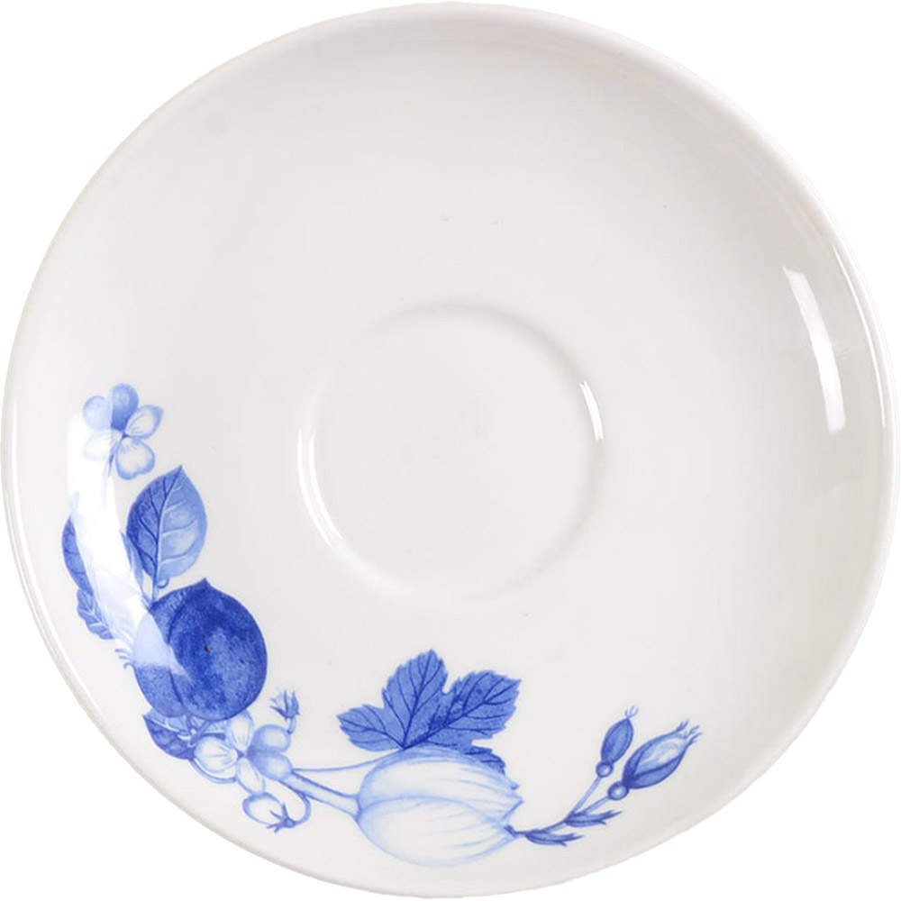 Harvest Blue Saucer for Traditional Footed Cup by Portmeirion-1