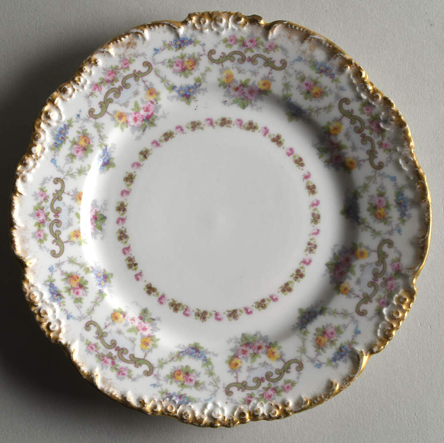POY195 Bread & Butter Plate by Jean Pouyat-1