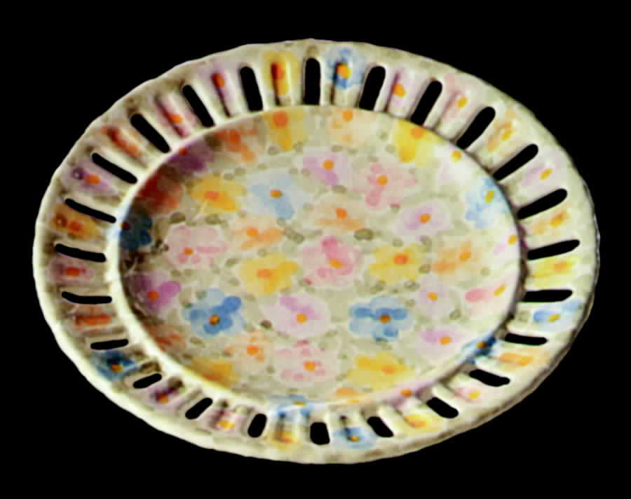 Aurora Pastel Dessert/Pie Plate by Porta-1