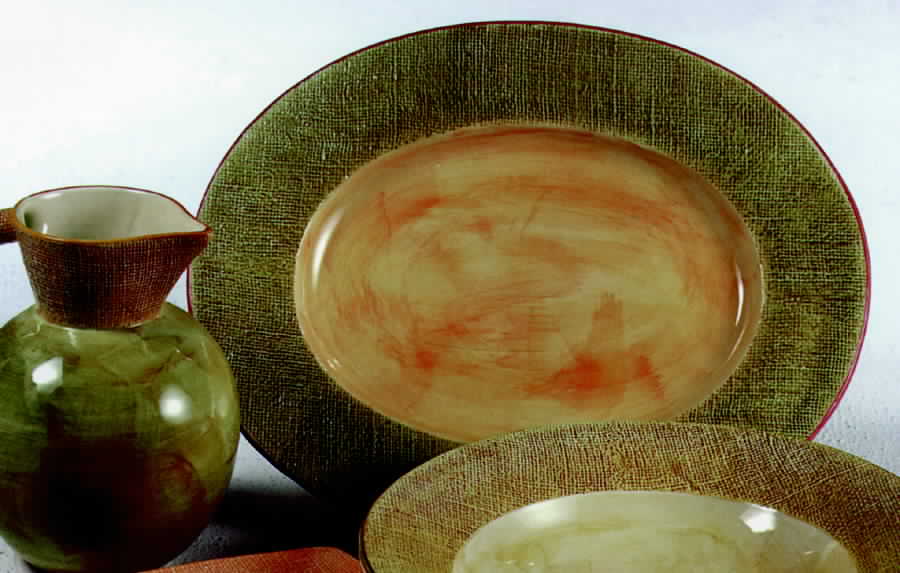 Carribe 19" Oval Serving Platter by Porta-1