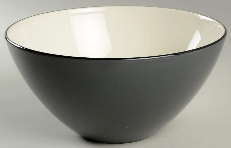 Spa Gray 10" Round Vegetable Bowl by Pagnossin-1