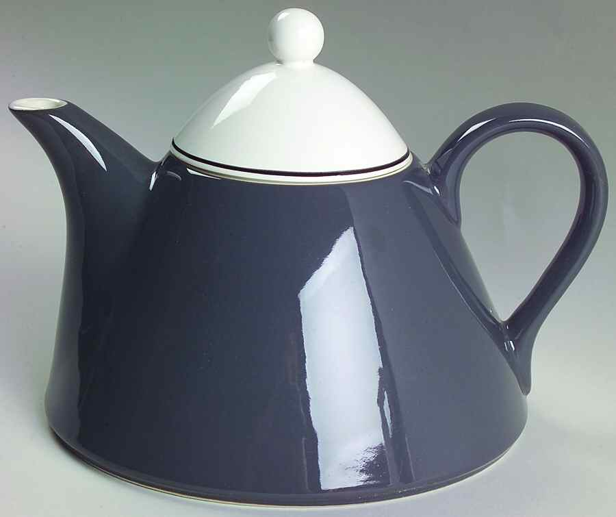 Spa Gray Teapot & Lid by Pagnossin-1