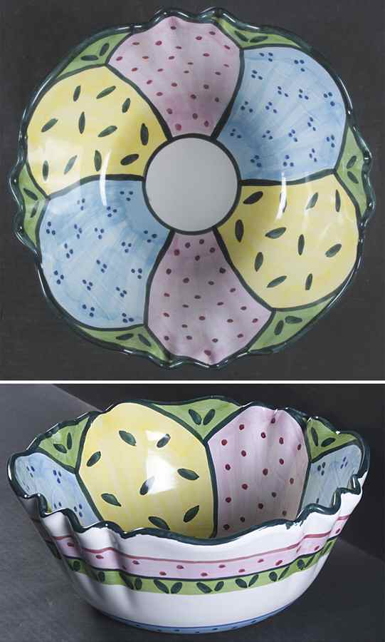 Calypso 12" Large Salad Serving Bowl by Presenttense-1