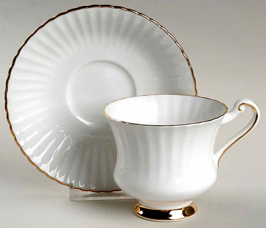 498 Footed Cup & Saucer Set by Paragon-1