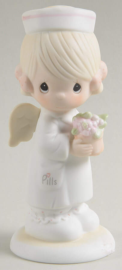 Angel of Mercy Bow&Arrow-Angel Of Mercy - Bow&Arrow Trademark, No Box by Precious Moments-1