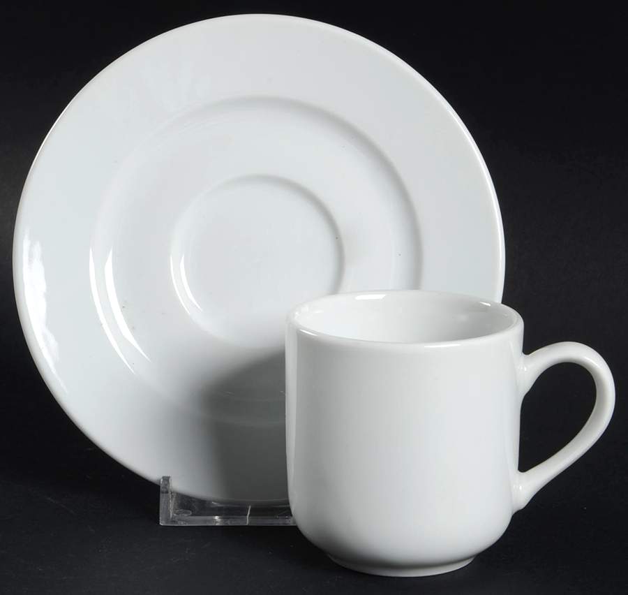 Sancerre Espresso Cup and Saucer Set by Pillivuyt-1