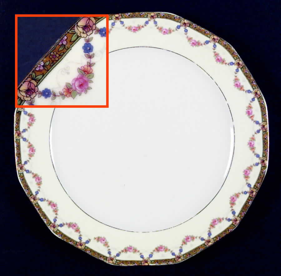 PHE22 Dinner Plate by Phoenix (Czech)-1