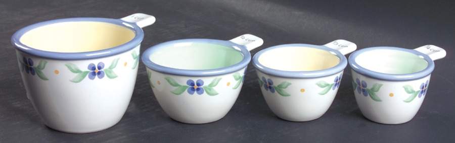 Summer Breeze Measuring Cup Set (1 Cup,1/2 Cup,1/3 Cup,1/4 Cup) by Pfaltzgraff-1