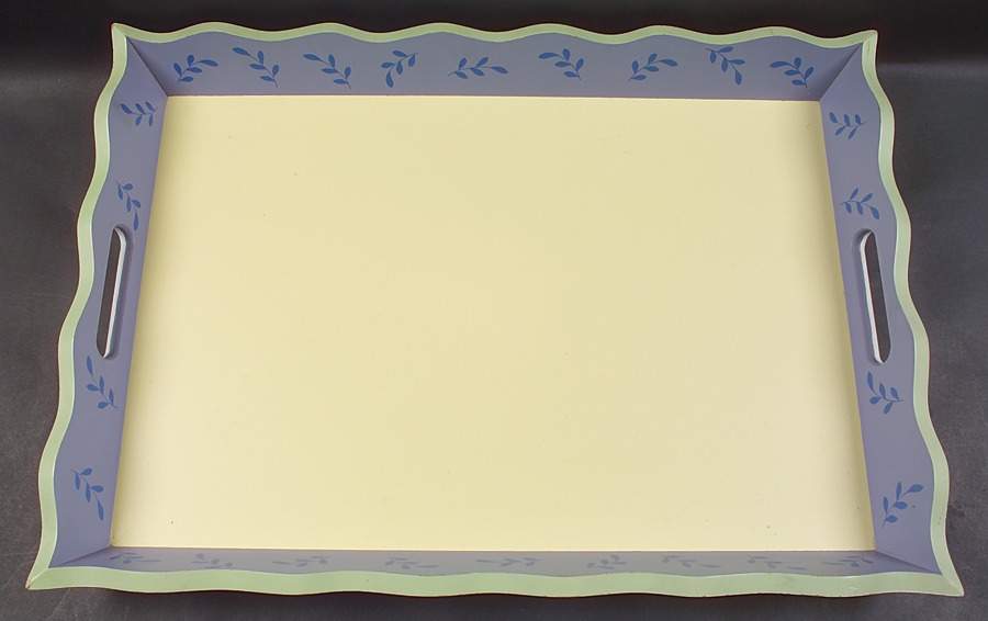 Summer Breeze Rectangular Wood Tray by Pfaltzgraff-1