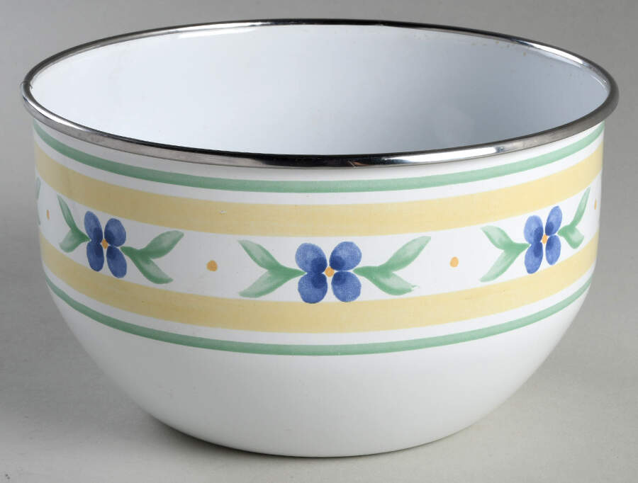 Summer Breeze 6 7/8" Metal Bowl by Pfaltzgraff-1