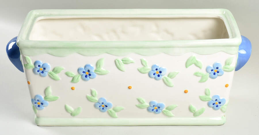 Summer Breeze Bread Box No Lid by Pfaltzgraff-1