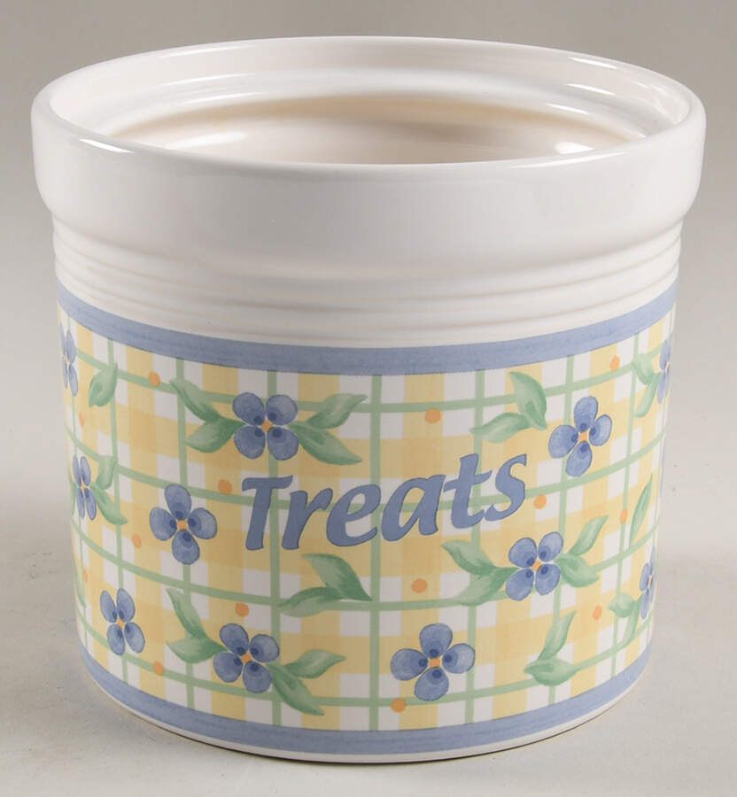 Summer Breeze Treat Jar No Lid by Pfaltzgraff-1
