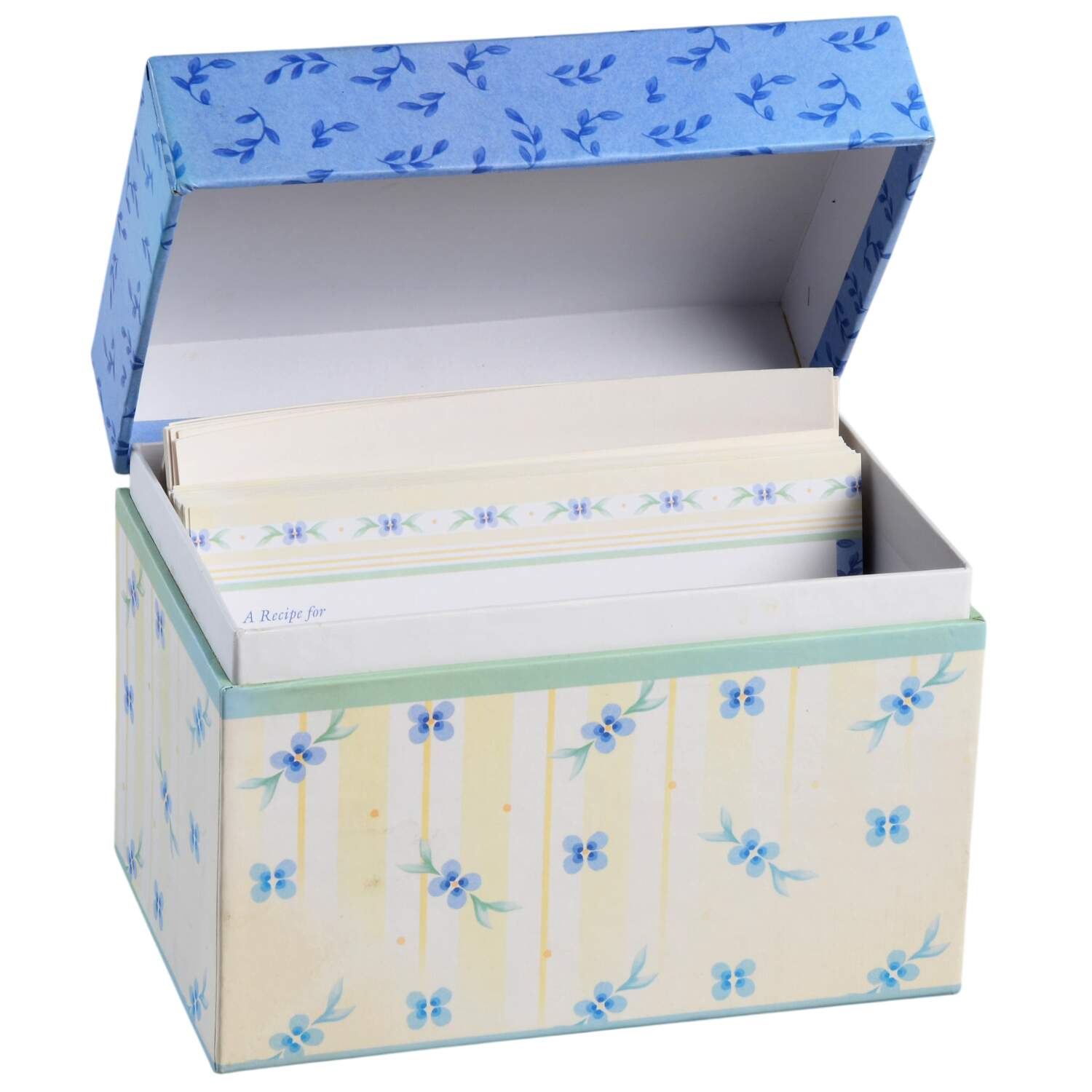 Summer Breeze Recipe Box with 40 Cards by Pfaltzgraff-1