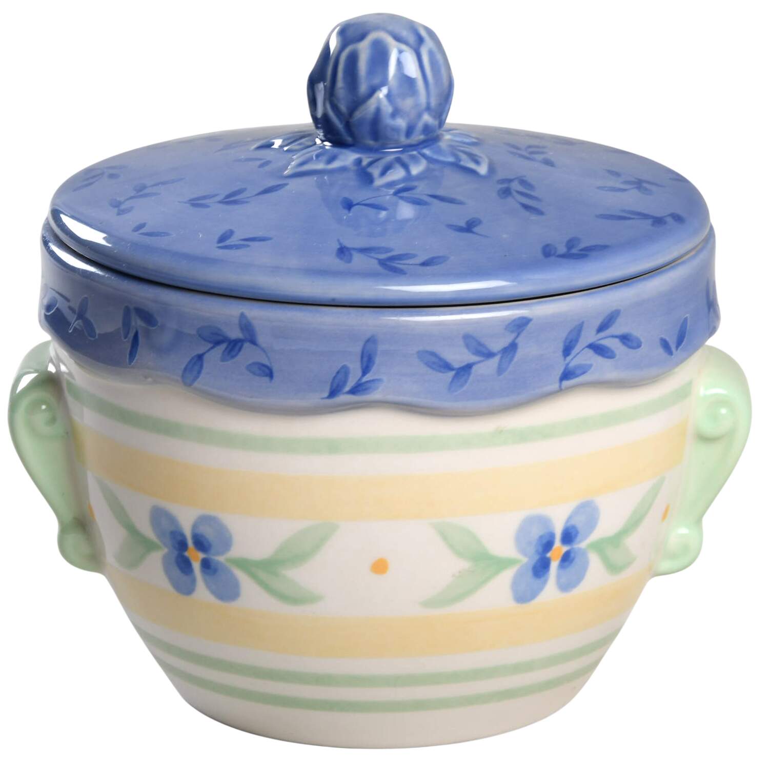 Summer Breeze Sugar Bowl & Lid by Pfaltzgraff-1