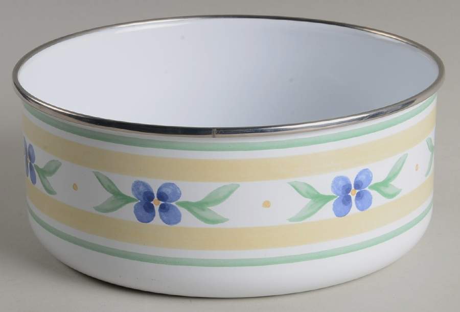 Summer Breeze 7" Metal Bowl by Pfaltzgraff-1