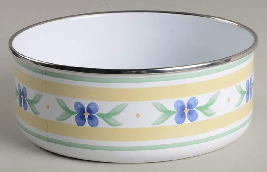 Summer Breeze 6" Metal Bowl by Pfaltzgraff-1