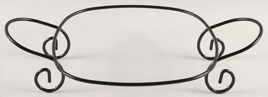 Summer Breeze Metal Rack for 14" Square Pasta Serving Bowl by Pfaltzgraff-1