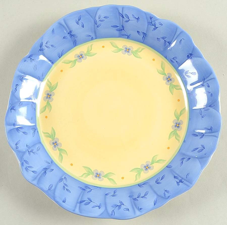Summer Breeze 8" Flower Shape Plate by Pfaltzgraff-1