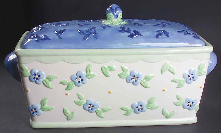 Summer Breeze Bread Box & Lid by Pfaltzgraff-1