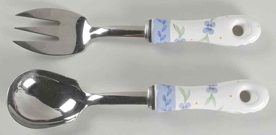 Summer Breeze (2 Piece) Salad Set with Stainless Bowl by Pfaltzgraff-1