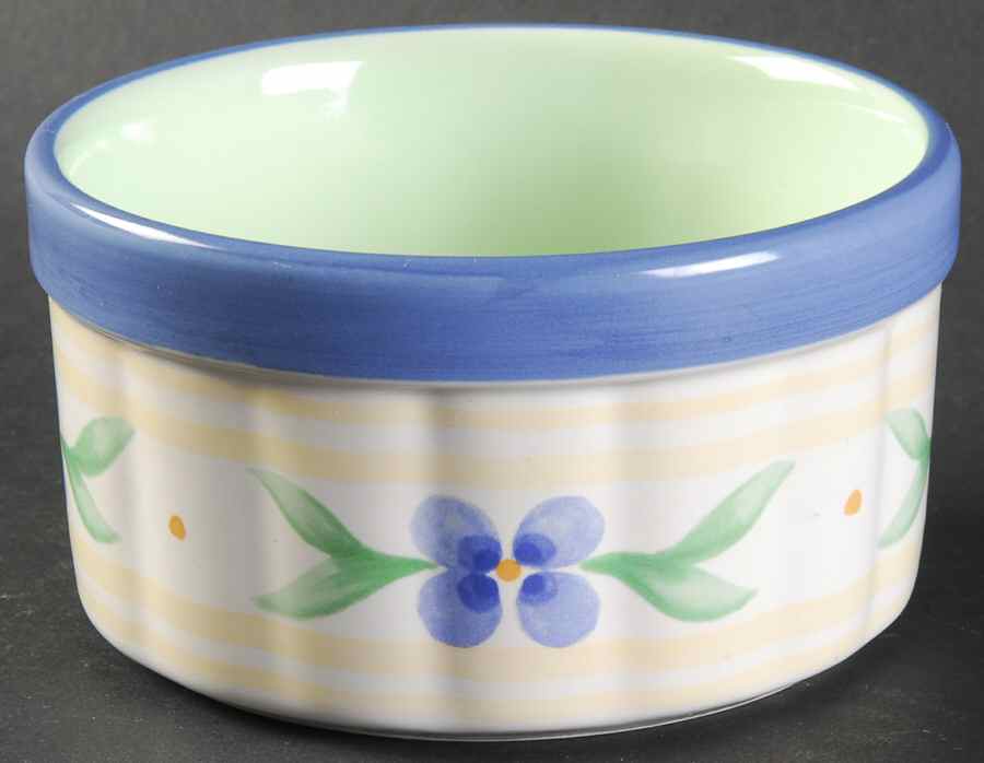 Summer Breeze Dip Bowl (for Dip and Spreader) by Pfaltzgraff-1