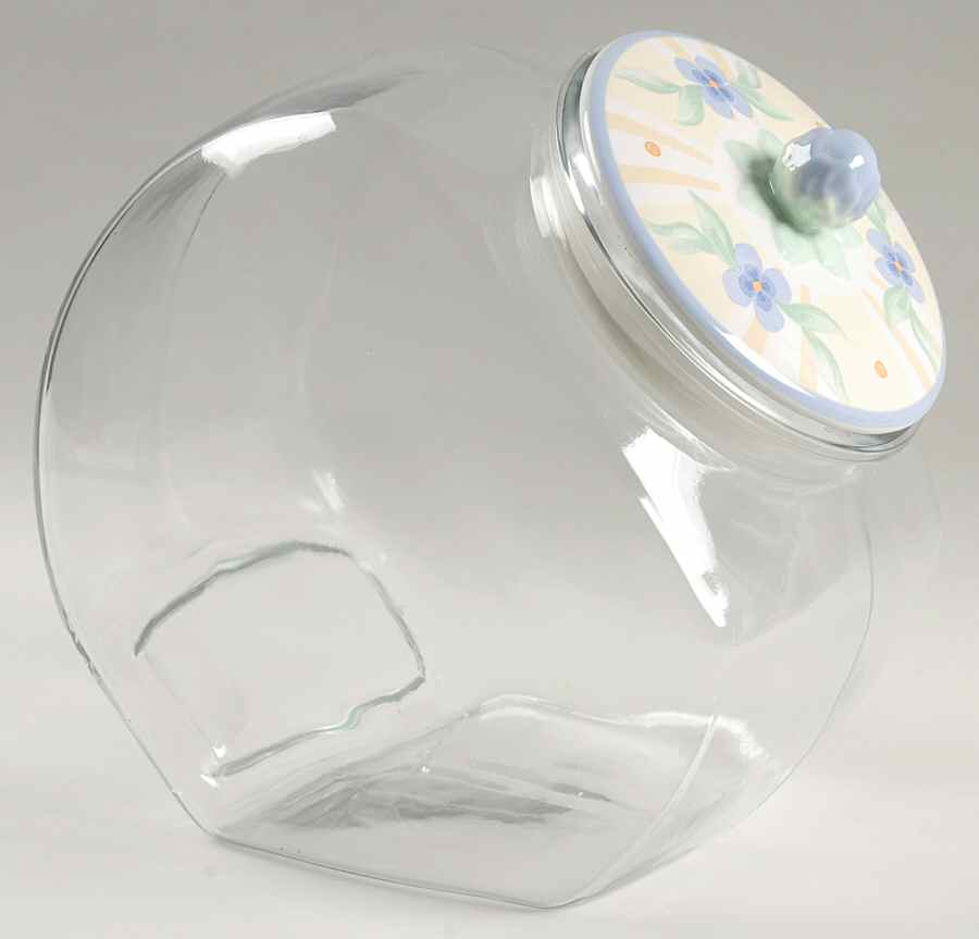 Summer Breeze Penny Candy Jar & Lid by Pfaltzgraff-1
