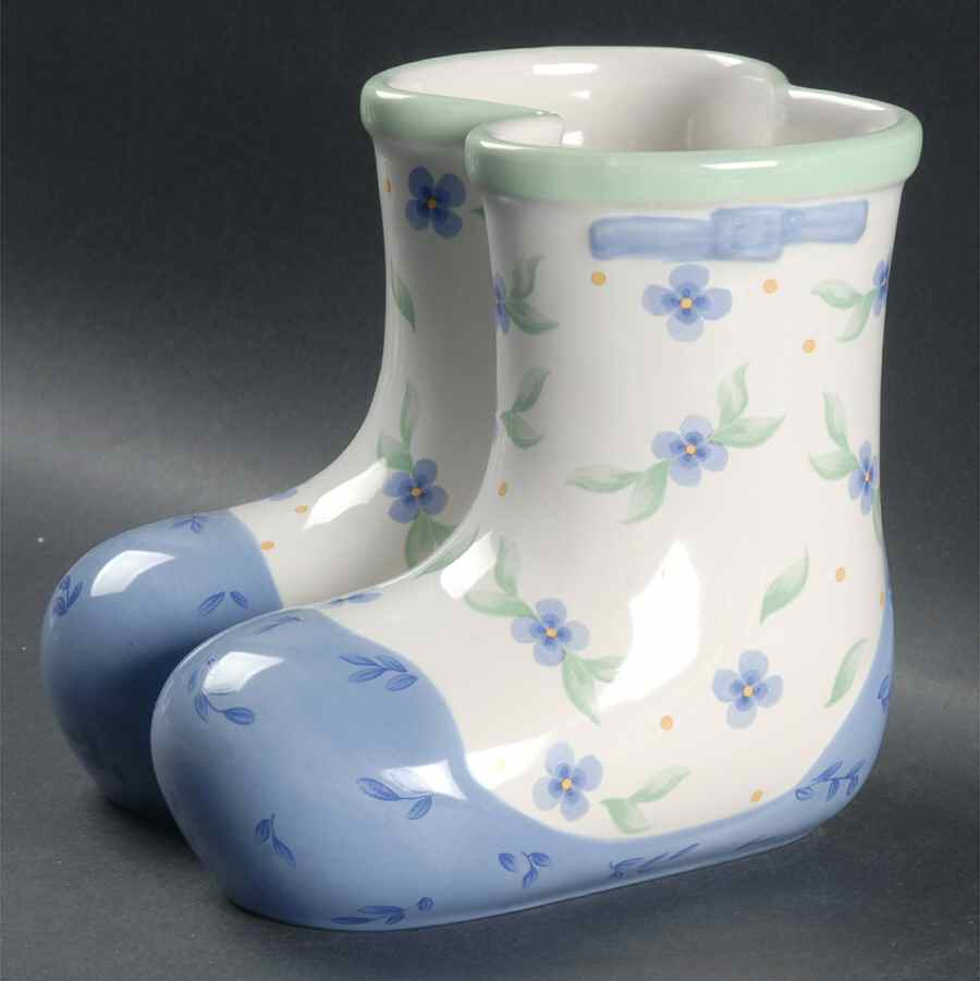 Summer Breeze Boots Planter by Pfaltzgraff-1
