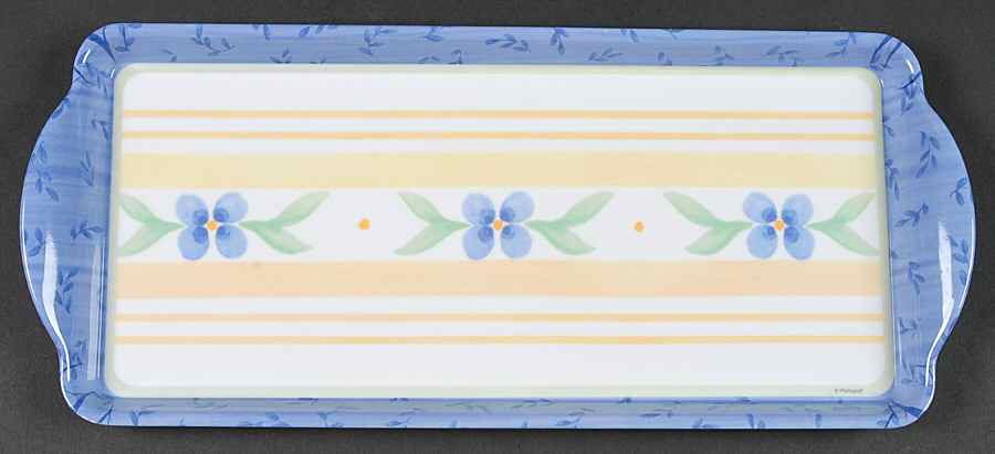 Summer Breeze 15" Melamine Sandwich Tray by Pfaltzgraff-1