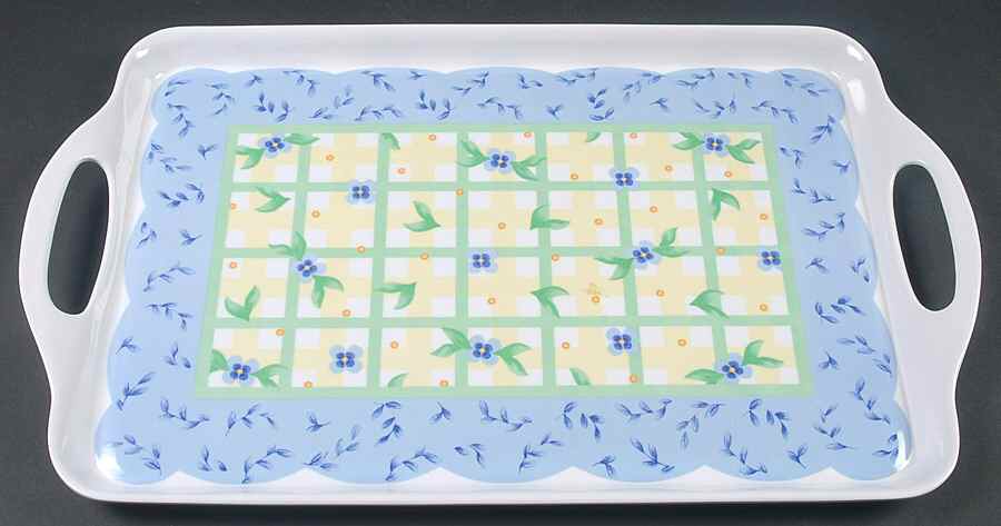 Summer Breeze 19" Melamine Serving Tray by Pfaltzgraff-1