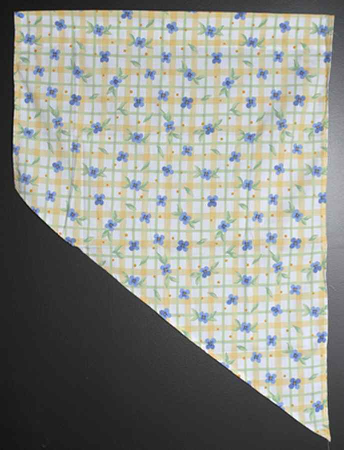 Summer Breeze Right Swag Curtain for 58" x 36" Pair by Pfaltzgraff-1