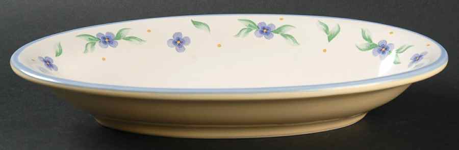 Summer Breeze Oval Dessert Bowl by Pfaltzgraff-1