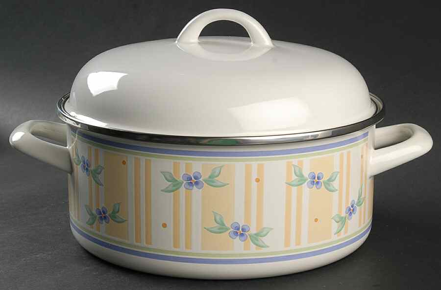 Summer Breeze 5 Qtt Metal Dutch Oven & Lid by Pfaltzgraff-1