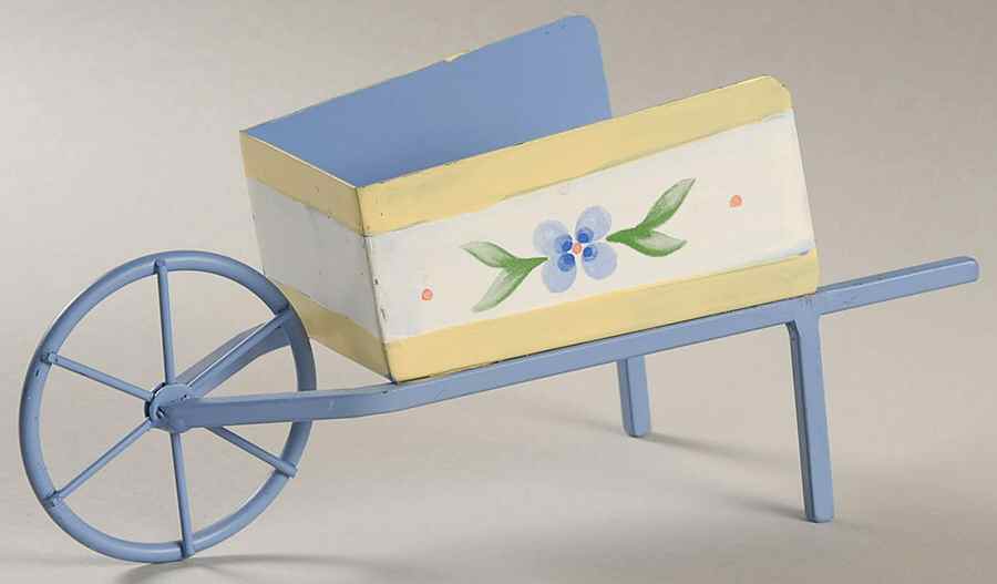 Summer Breeze Metal Votive Wheelbarrow by Pfaltzgraff-1