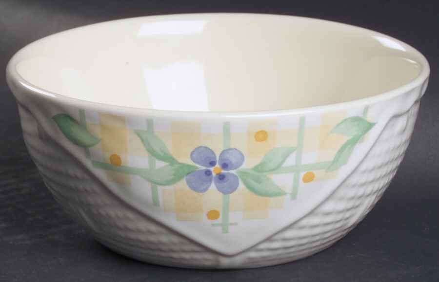 Summer Breeze 5" Basket Bowl by Pfaltzgraff-1