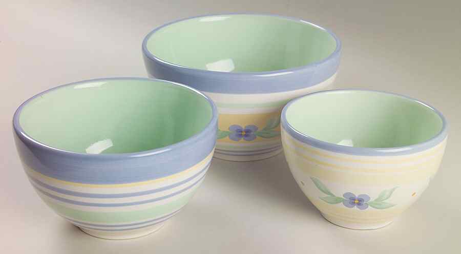 Summer Breeze Mini Prep Bowl - Set of 3 by Pfaltzgraff-1