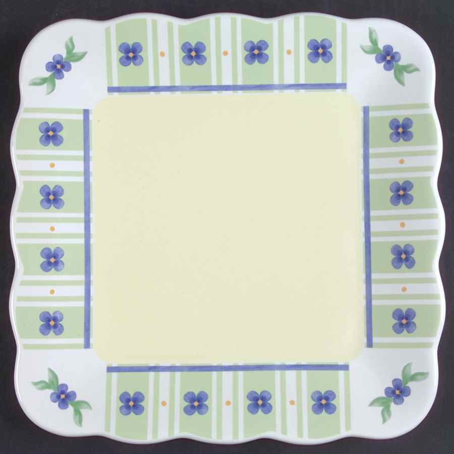 Summer Breeze 9" Square Buffet Plate by Pfaltzgraff-1