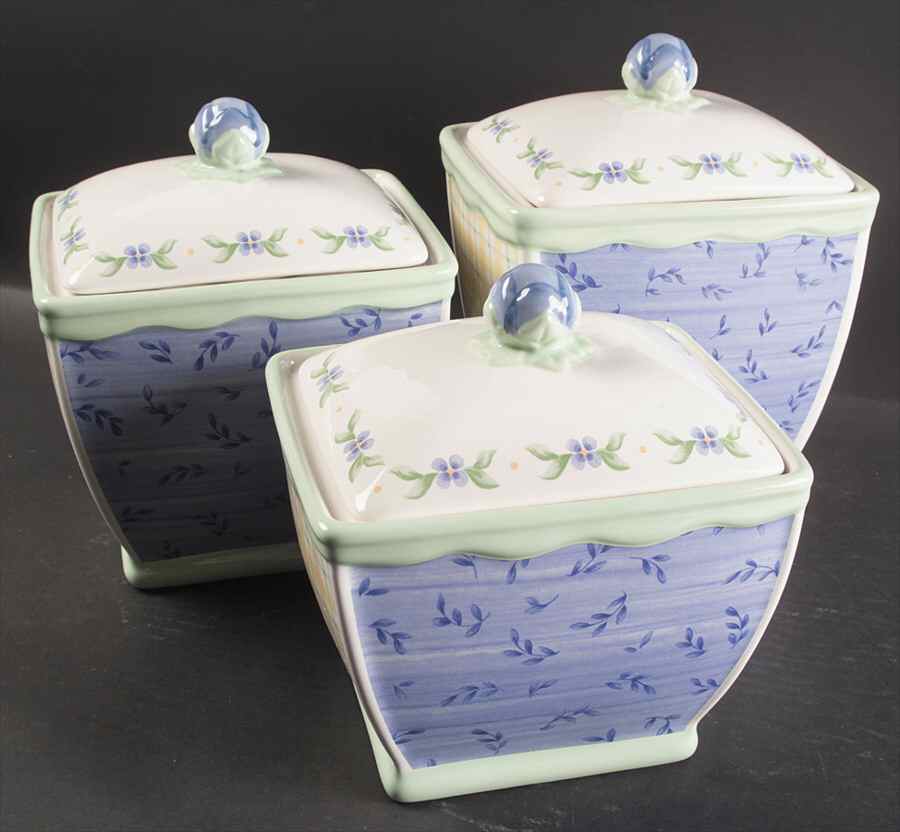 Summer Breeze (3 Piece) Canister Set (Box Set) by Pfaltzgraff-1