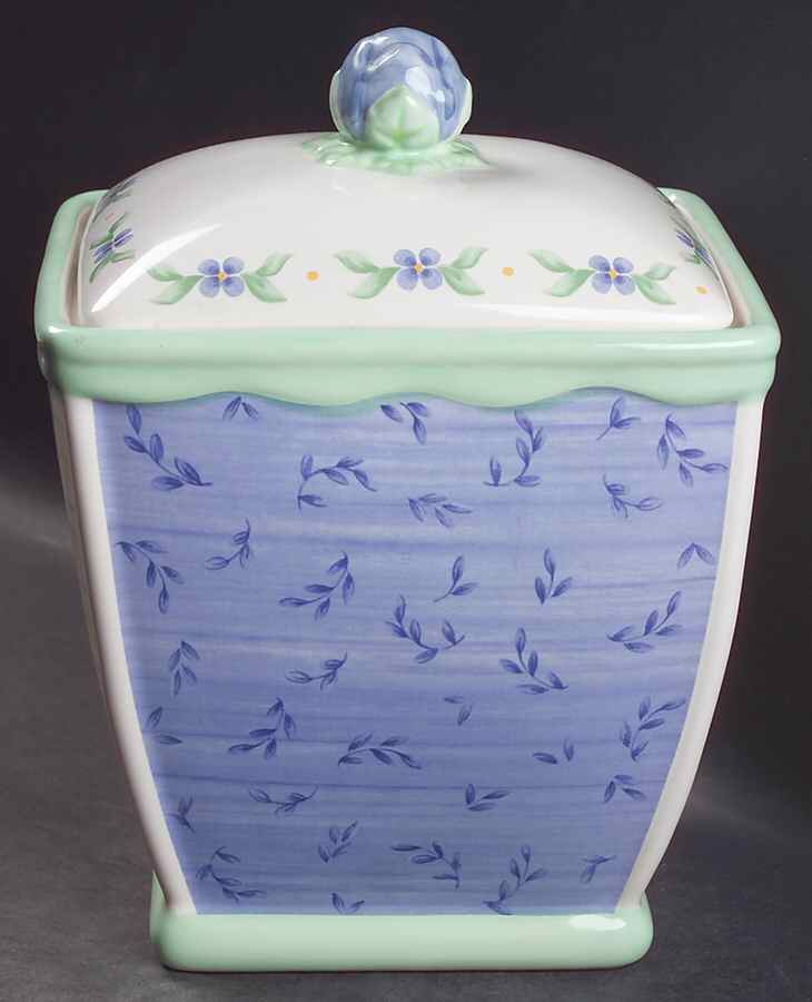 Summer Breeze Large Canister & Lid by Pfaltzgraff-1
