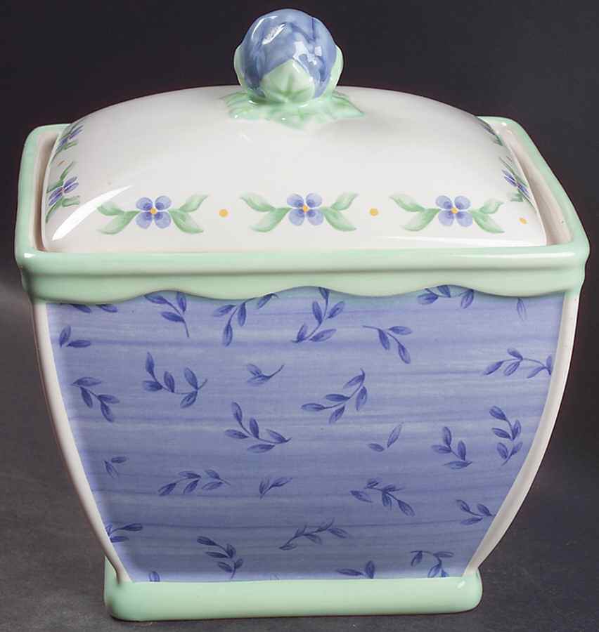 Summer Breeze Small Canister & Lid by Pfaltzgraff-1
